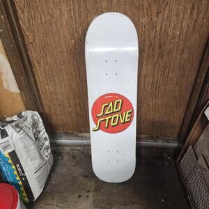 Sad Stove Is Sad 8.5 Skateboard Deck New
